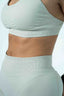 FLAWLESS ASYMETRIC BRA CHALK