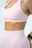 FLAWLESS ASYMETRIC BRA BABY PINK