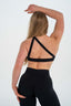 FLAWLESS ASYMETRIC BRA BLACK