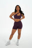 FLAWLESS SHORT PLUM