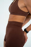 FLAWLESS SHORT CHOCOLATE
