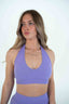 DIVINE HALTER BRA LILAC