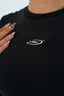 STAR LONGSLEEVE TOP BLACK