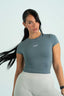 STAR TEE ASH BLUE