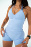 SCULPT SHORT ICY BLUE