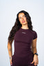 FLAWLESS TEE BLACK CHERRY