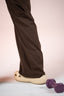 SOFT STRAIGHT PANT BLACK COFFEE