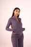 SOFT JACKET PURPLE ASH