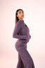 SOFT JACKET PURPLE ASH