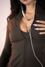 SOFT JACKET BLACK COFFEE