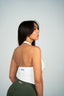 FLAWLESS HALTER TOP WHITE