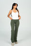 FLAWLESS CROSSED FLARE ARMY GREEN