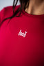 CYBER COMPRESSIVE LONGSLEEVE DARK RUBY