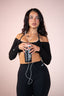 SOFT LONGSLEEVE TOP BLACK