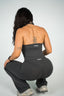 FLAWLESS HALTER TOP DARK GRAY