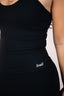 POWER HALTER TOP BLACK