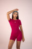 FLAWLESS ROMPER SHORT SLEEVE BLOODY MARY