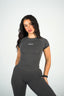 FLAWLESS TEE DARK GRAY