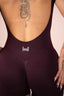 FLAWLESS ROMPER SHORT SLEEVE BLACK CHERRY