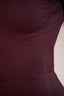 FLAWLESS ROMPER SHORT SLEEVE BLACK CHERRY