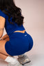 FLAWLESS SHORT COBALT BLUE