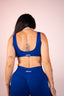 FLAWLESS V NECK BRA COBALT BLUE