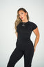 FLAWLESS CROSSED FLARE BLACK