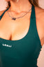 FLAWLESS HALTER TOP EMERALD GREEN