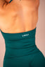 FLAWLESS HALTER TOP EMERALD GREEN