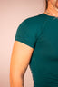 FLAWLESS TEE EMERALD GREEN
