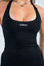 FLAWLESS HALTER TOP BLACK