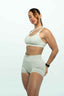 FLAWLESS ASYMETRIC BRA CHALK
