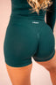 FLAWLESS SHORT EMERALD GREEN