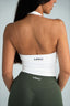 FLAWLESS HALTER TOP WHITE