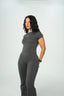 FLAWLESS CROSSED FLARE DARK GRAY