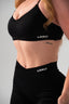 FLAWLESS SCRUNCH BRA BLACK