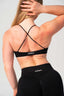 FLAWLESS SCRUNCH BRA BLACK