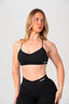 FLAWLESS SCRUNCH BRA BLACK