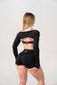 FLAWLESS CROSSED SHORT BLACK