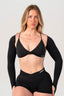 FLAWLESS TWISTED BRA BLACK