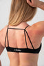 FLAWLESS TWISTED BRA BLACK