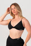FLAWLESS TWISTED BRA BLACK