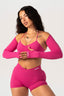 FLAWLESS SHRUG PINK HIBISCUS