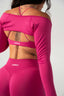 FLAWLESS SHRUG PINK HIBISCUS