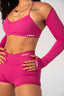 FLAWLESS SHRUG PINK HIBISCUS