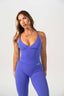 FLAWLESS CROSSED LEGGING VIBRANT BLUE