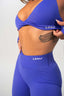 FLAWLESS TWISTED BRA VIBRANT BLUE