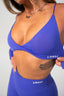 FLAWLESS TWISTED BRA VIBRANT BLUE