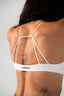 FLAWLESS TWISTED BRA WHITE