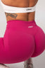 FLAWLESS CROSSED LEGGING PINK HIBISCUS
